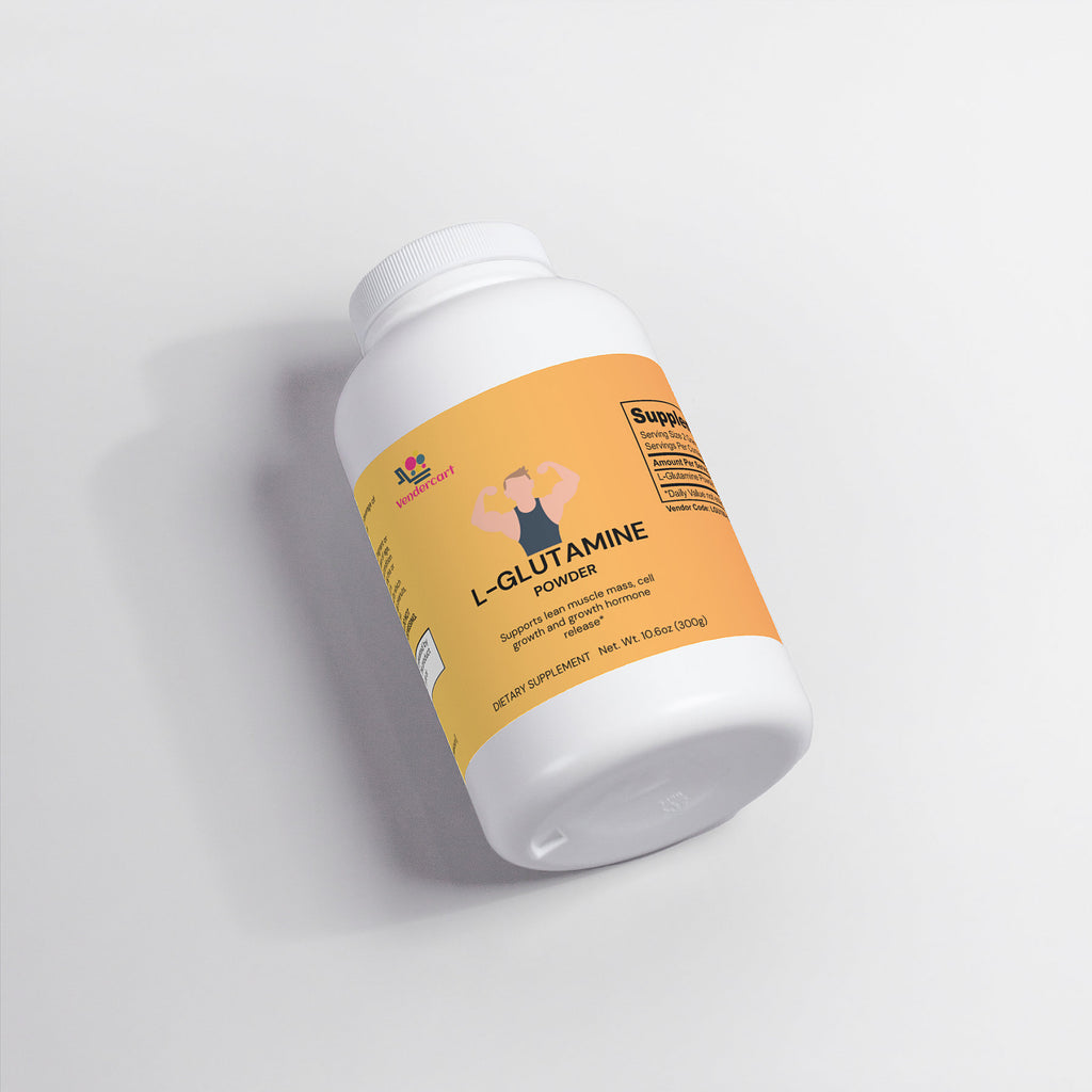 Pure L Glutamine Powder Muscle Recovery Gut Health Support