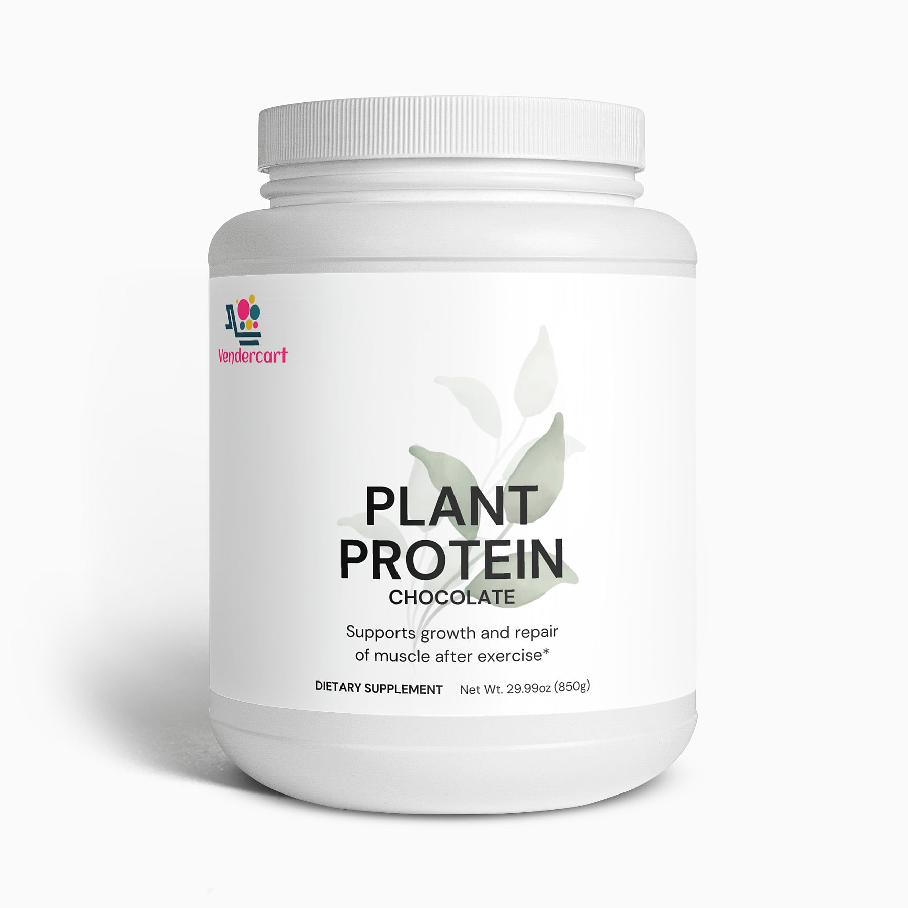 Plant Protein Chocolate 21g Protein, Muscle Recovery, Weight Management, And Digestive Support
