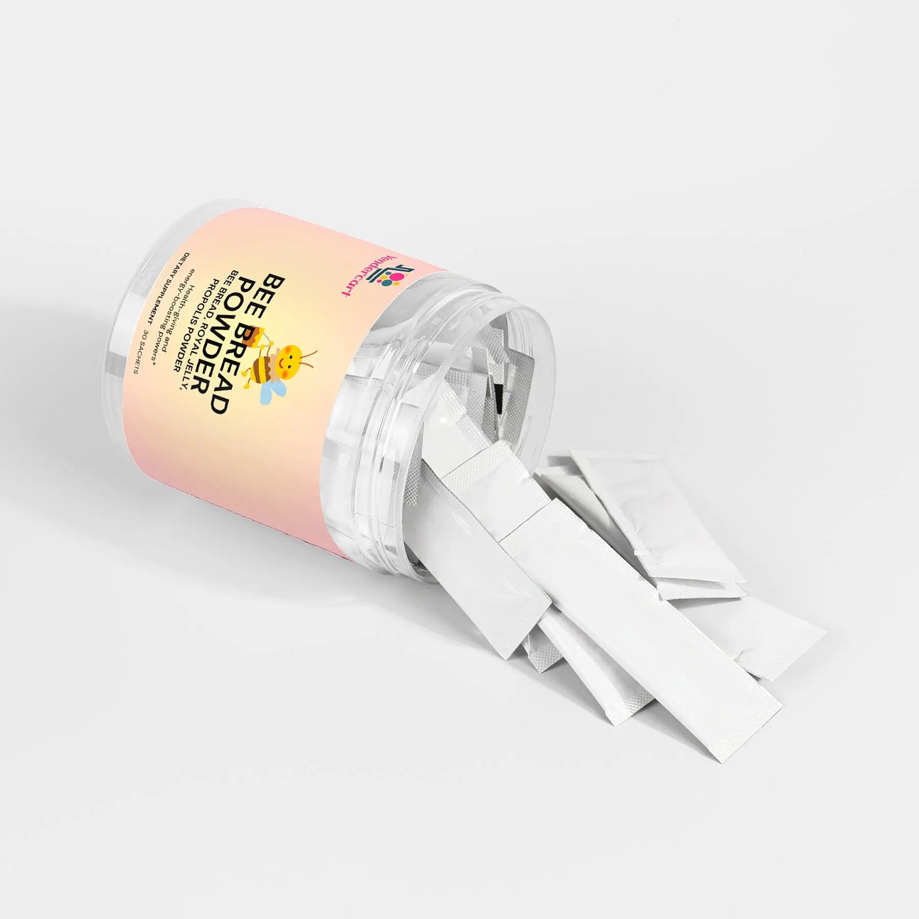 Bee Pearl Powder Energy, Immunity, And Skin Support With Bee Bread, Propolis, Royal Jelly And Vitamin C  30 Sachets