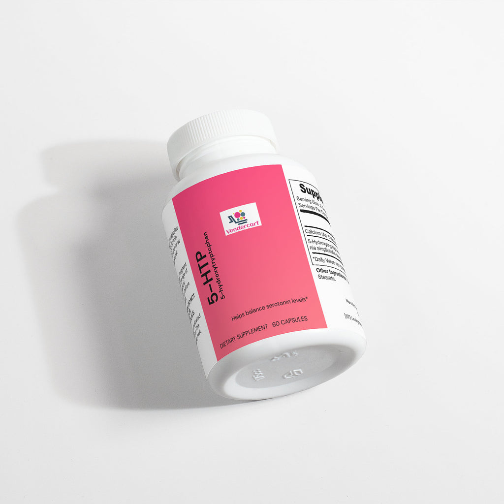 5-HTP Supplement Boost Serotonin For Better Sleep, Mood, And Anxiety Relief